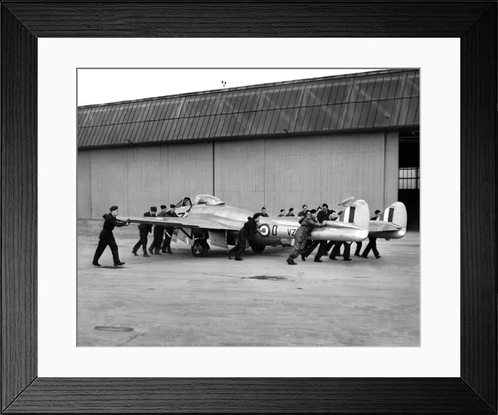 Framed Print : No. 613 Squadron, City of Manchester, R. Aux. A. F was the first / to go into action under Framed Print : No. 613 Squadron, City of Manchester, R. Aux. A. F was the first / to go into action under