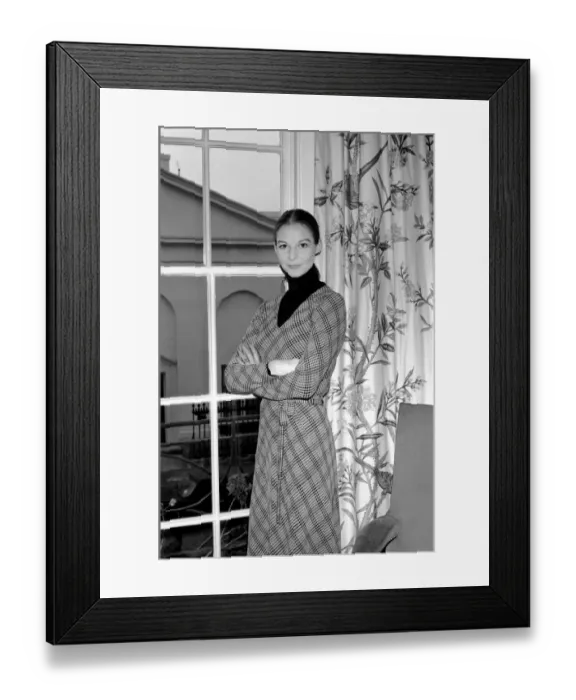 Framed Print : Antoinette Sibley, principal dancer with the Royal Ballet is expecting a baby
