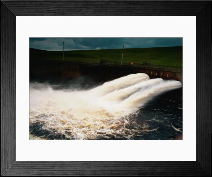 Framed Print : A series of pictures which show water from source, in a reservior Framed Print : A series of pictures which show water from source, in a reservior