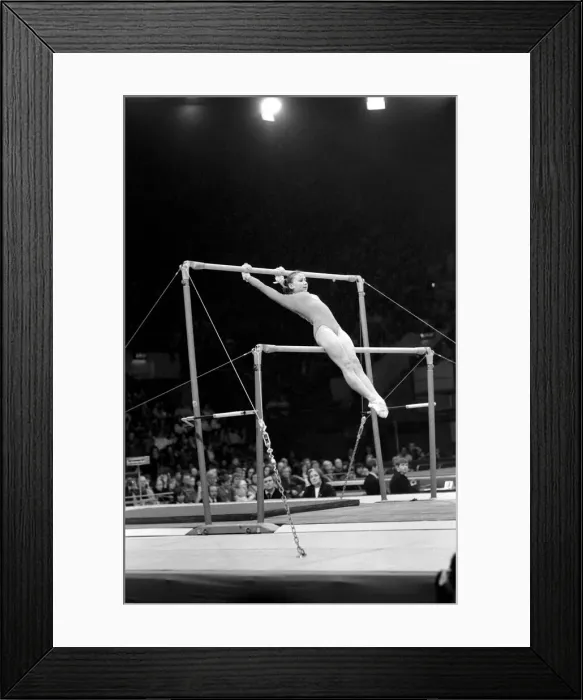Framed Print : Russian Ljudmila Savina seen here competiting in Champions All Framed Print : Russian Ljudmila Savina seen here competiting in Champions All