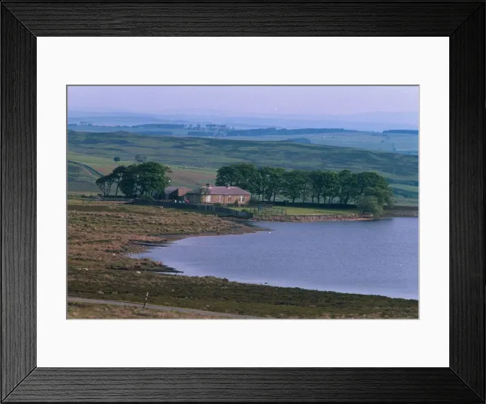 Framed Print : A series of pictures which show water from source, in a reservior, to tap - Waskerly lake Framed Print : A series of pictures which show water from source, in a reservior, to tap - Waskerly lake
