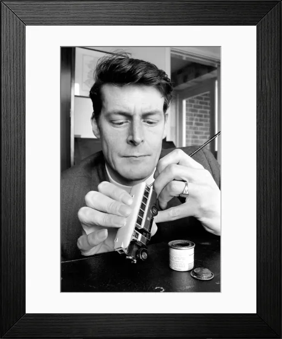 Framed Print : The Reverend Geoffrey Smith, the vicar of St. Michael Framed Print : The Reverend Geoffrey Smith, the vicar of St. Michael