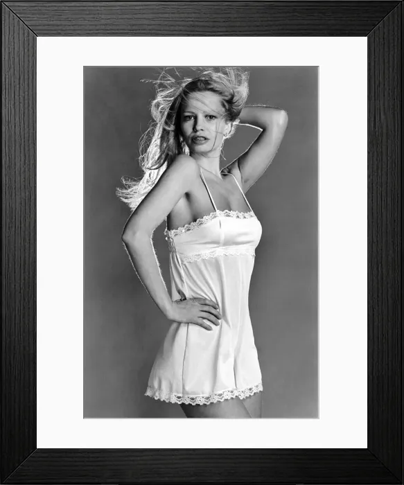 Framed Print : Fashion: Glamour: Model: Maj Britt. April 1975 75-1893-005