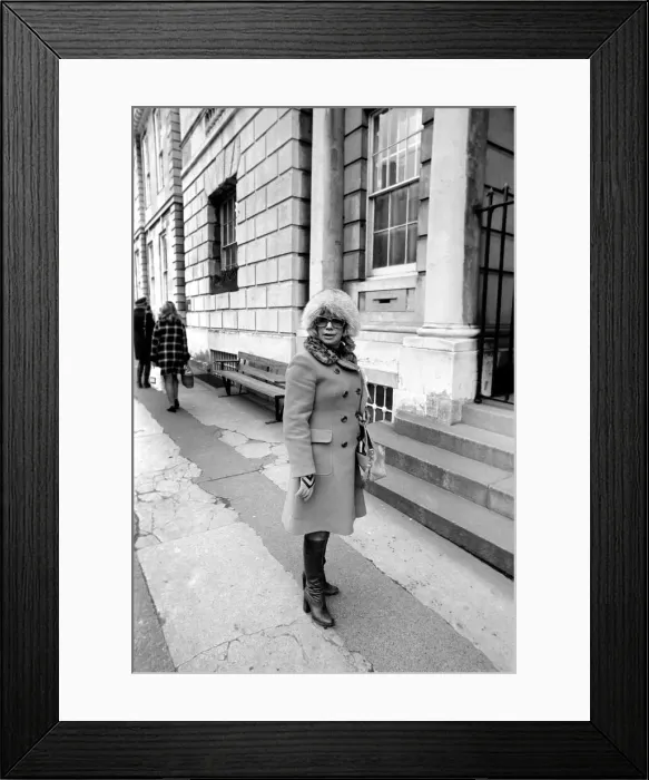 Framed Print : Singer. Dorothy Squires. April 1975 75-1900 Framed Print : Singer. Dorothy Squires. April 1975 75-1900
