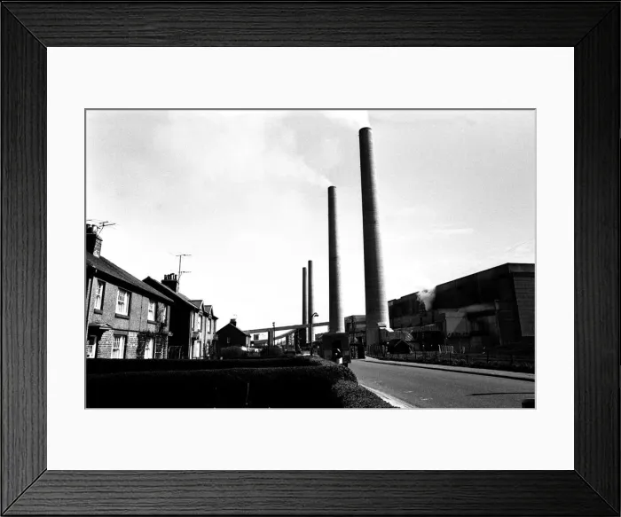 Framed Print : General views of the Northumberland village of Cambois Framed Print : General views of the Northumberland village of Cambois