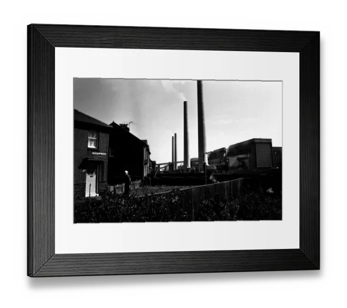 Framed Print : General views of the Northumberland village of Cambois Framed Print : General views of the Northumberland village of Cambois