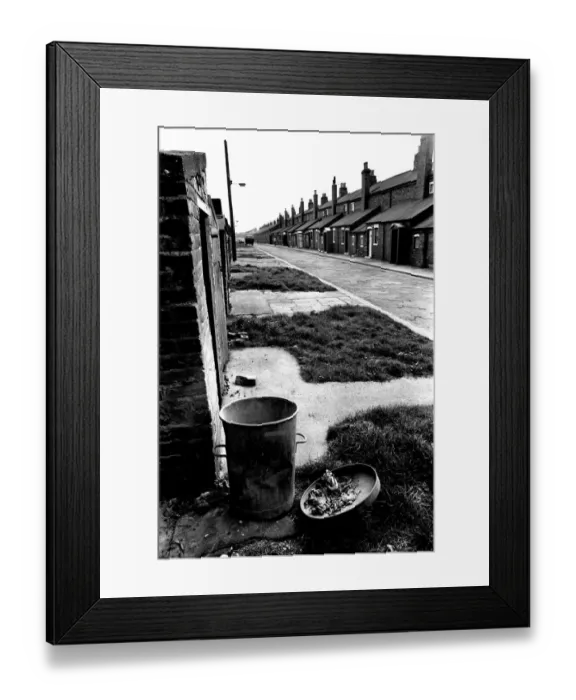 Framed Print : General views of the Northumberland village of Cambois Framed Print : General views of the Northumberland village of Cambois