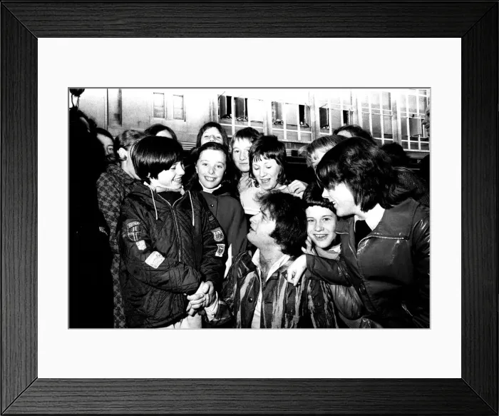 Framed Print : The source of the attraction was the Radio One disc jockey, Emperor Rosko