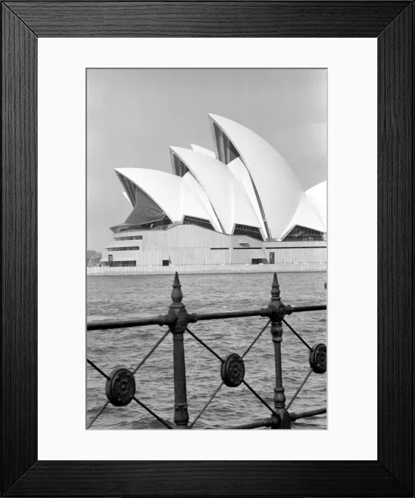 Framed Print : View of Sydney Opera House in New South Wales, Australia