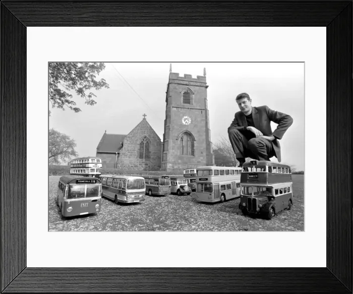 Framed Print : The Reverend Geoffrey Smith, the vicar of St. Michael Framed Print : The Reverend Geoffrey Smith, the vicar of St. Michael