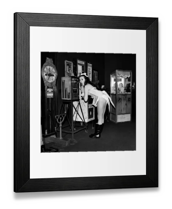 Framed Print : Bunny girl: Penthouse Pet Roma Anderson. April 1975 75-1840-002