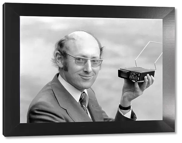 Worlds 1st pocket TV. : Sinclair Radionics. Managing Director of Sinclair Radionics, Mr