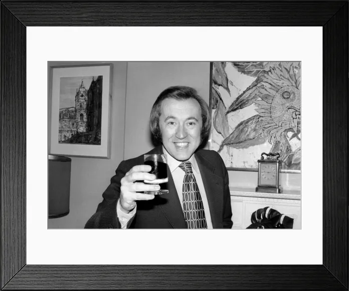 Framed Print : Wine: Mr. David Frost. March 1975 75-01338-006 Framed Print : Wine: Mr. David Frost. March 1975 75-01338-006