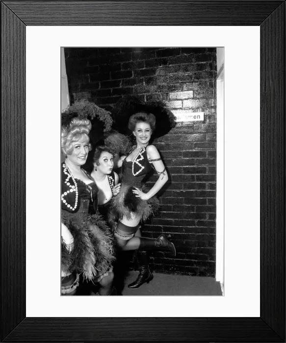 Framed Print : Sing a Rude Song: It is a musical about Marie Lloyd starring Barbara Windsor