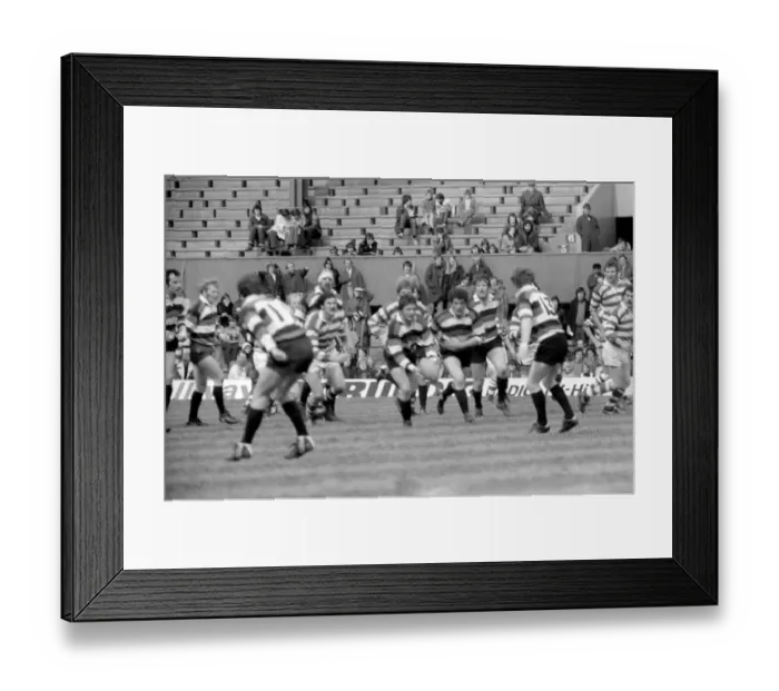 Framed Print : John Player Cup Final at Twickenham Gosforth v Waterloo Framed Print : John Player Cup Final at Twickenham Gosforth v Waterloo