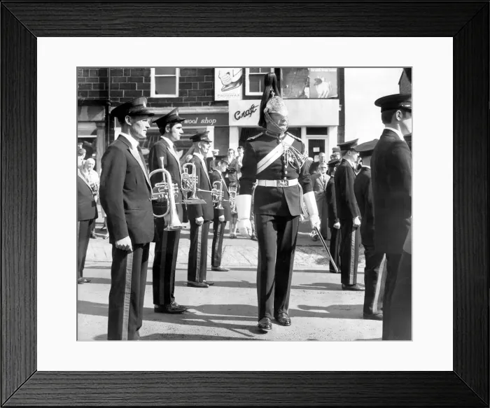 Framed Print : Bedlington Miners Picnic - Corporal of Horse William Sampson, Household Cavalry Framed Print : Bedlington Miners Picnic - Corporal of Horse William Sampson, Household Cavalry