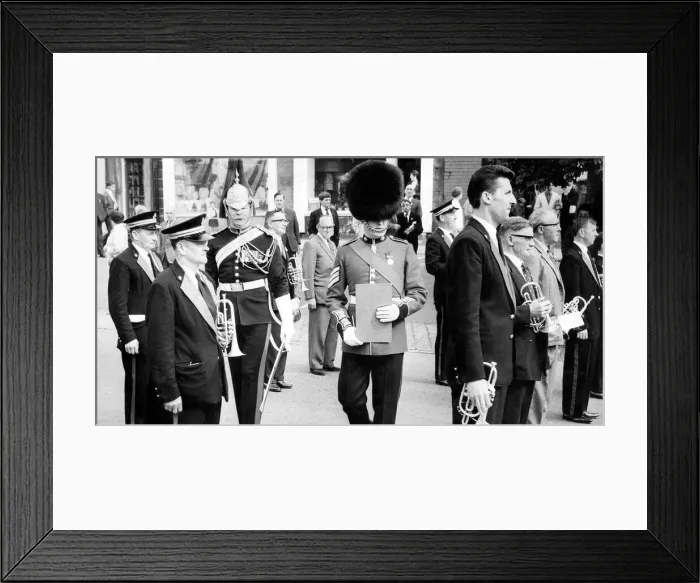 Framed Print : Bedlington Miners Picnic - Corporal of Horse W. H. J. Sampson of the Blues and Royals Framed Print : Bedlington Miners Picnic - Corporal of Horse W. H. J. Sampson of the Blues and Royals