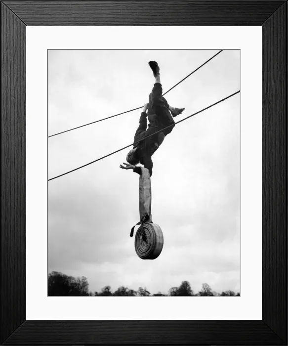 Framed Print : National Fire Service 36 area (East London) Regional Reserve assault
