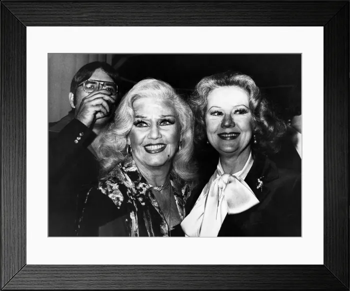 Framed Print : Ginger Rogers. February 1981 P006463 Framed Print : Ginger Rogers. February 1981 P006463