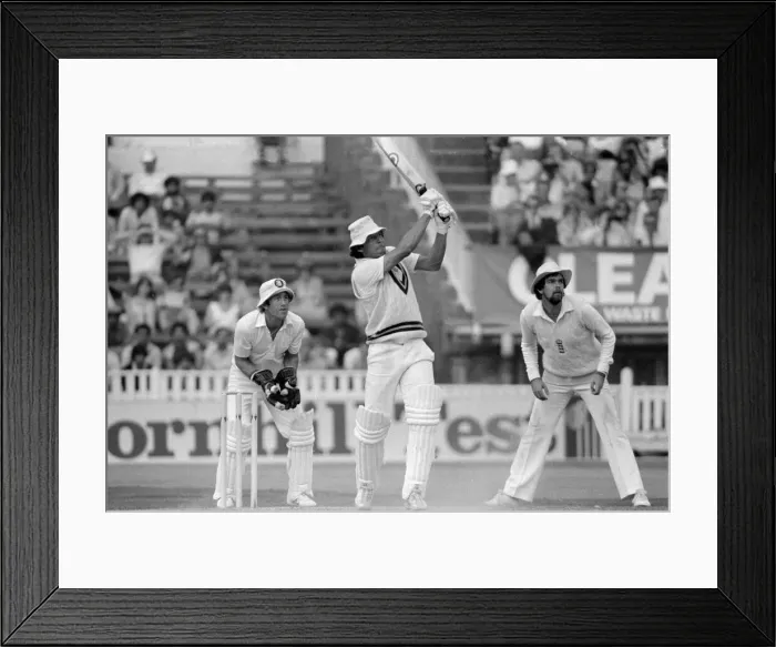 Framed Print : England v Pakistan, 1982, 1st Test Edgbaston, Birmingham 29, 30, 31 July Framed Print : England v Pakistan, 1982, 1st Test Edgbaston, Birmingham 29, 30, 31 July