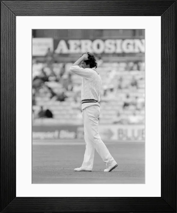 Framed Print : England v Pakistan, 1987, 5th Test Kennington Oval, London 6, 7, 8, 10