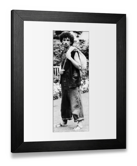Framed Print : Kevin Rowland pop singer 1982