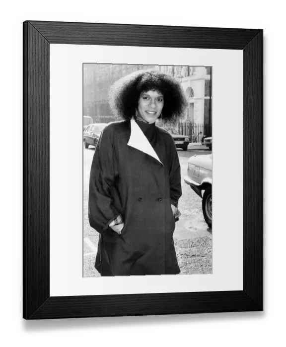 Framed Print : Pauline Black lead singer with the reggae pop group The Selecter