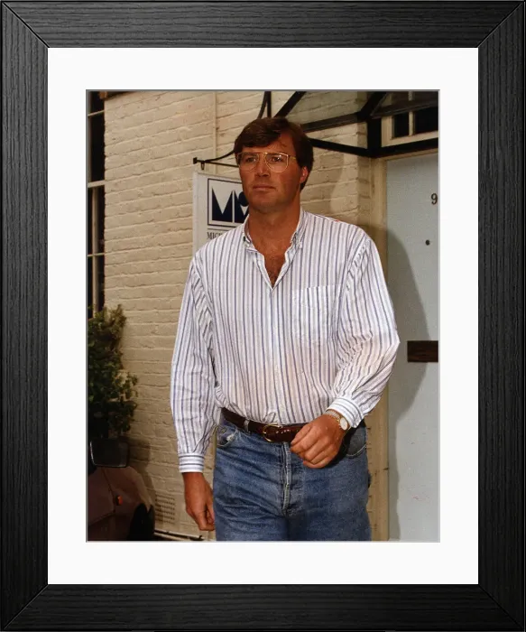 Framed Print : Andrew Morton Author Who Wrote The Book About Princess Diana Framed Print : Andrew Morton Author Who Wrote The Book About Princess Diana