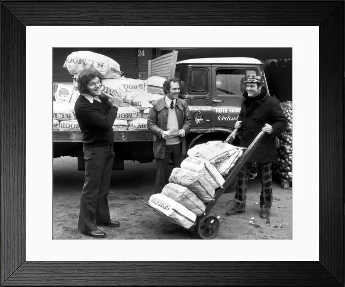 Framed Print : Fran Cotton, Englands new Rugby Union captain helping his team mate Keith Framed Print : Fran Cotton, Englands new Rugby Union captain helping his team mate Keith