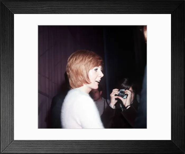 Framed Print : Cilla Black Singer Framed Print : Cilla Black Singer