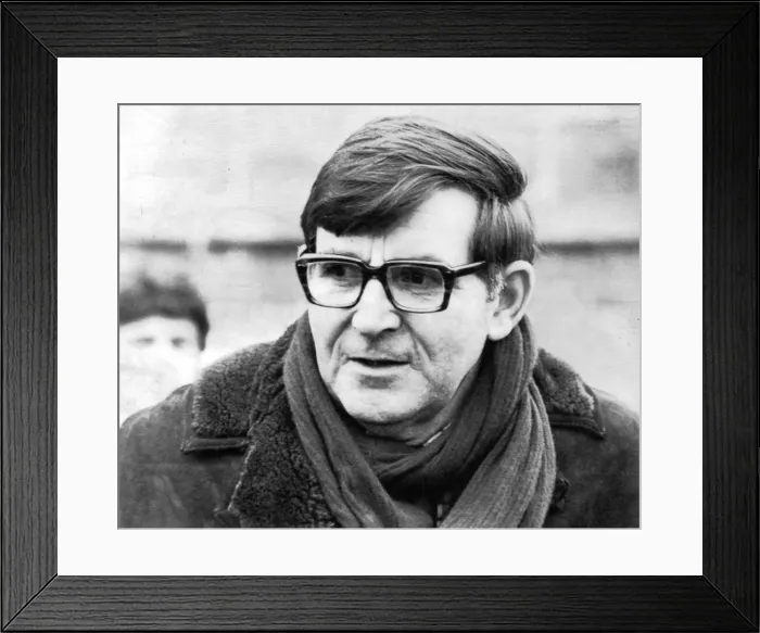 Framed Print : Bill Mclaren, Rugby Union Television Commentator Framed Print : Bill Mclaren, Rugby Union Television Commentator