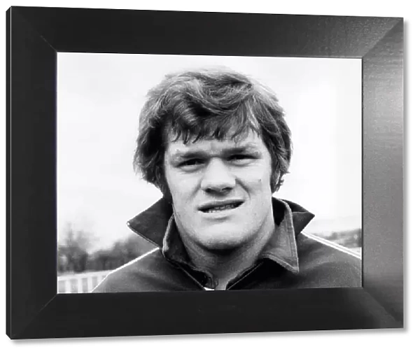 England Rugby Union captain Fran Cotton. 17th February 1977