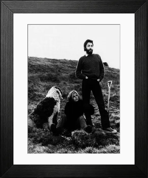 Framed Print : Paul McCartney Singer and Song Writer'The Beatles'Wings Framed Print : Paul McCartney Singer and Song Writer'The Beatles'Wings