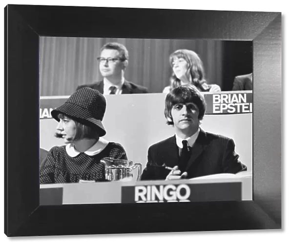 Beatles drummer Ringo Starr, one of the judges on National Beat Group Competition