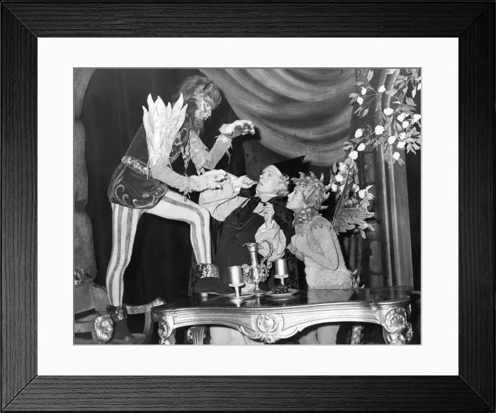 Framed Print : The season of pantomime is here and the choice at the Arts Theatre, London