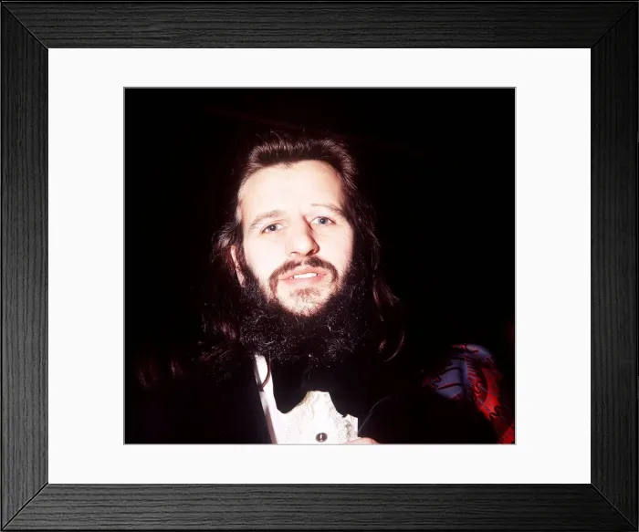 Framed Print : Ringo Starr The Beatles permiere of Macbeth Framed Print : Ringo Starr The Beatles permiere of Macbeth