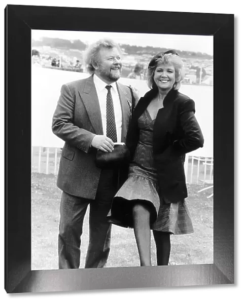 Cilla Black singer with her husband Bobby Willis