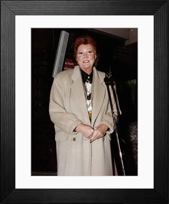 Framed Print : Cilla Black TV Personality Framed Print : Cilla Black TV Personality