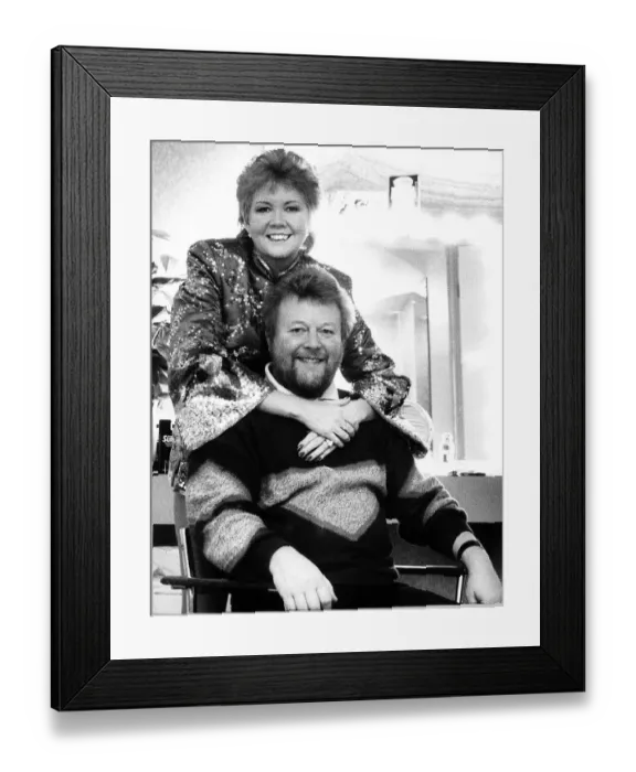 Framed Print : Bobby Willis husband of Cilla Black Framed Print : Bobby Willis husband of Cilla Black