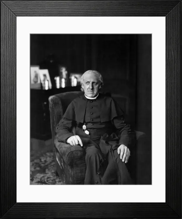 Framed Print : Mr Alfred Brybows in a scene from The Cardinals Romance at the Savoy Theatre