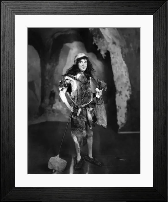 Framed Print : J. E. Smith as Mr. Lionel Makinder in the play Prehistoric. March 1911 P000307 Framed Print : J. E. Smith as Mr. Lionel Makinder in the play Prehistoric. March 1911 P000307