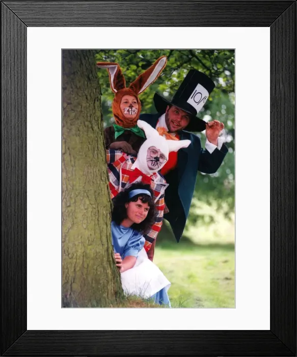 Framed Print : Alice In Wonderland being stahe by The Hamsterley Players Framed Print : Alice In Wonderland being stahe by The Hamsterley Players