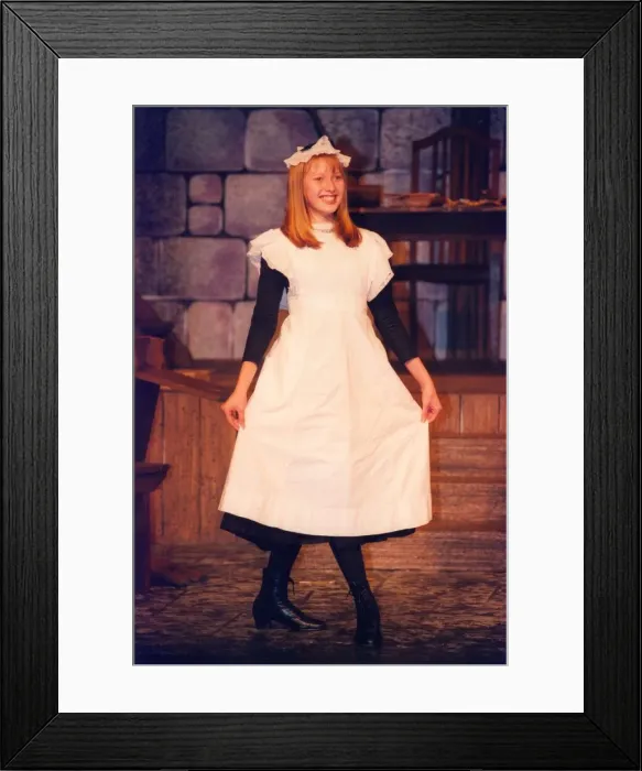 Framed Print : Katie Holmes in the Priory Theatre Cavalcade Framed Print : Katie Holmes in the Priory Theatre Cavalcade