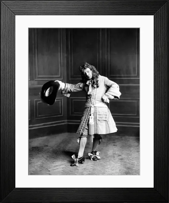 Framed Print : Ben Fields seen here as the Dancing Master'in the play The Perfect Gentleman Framed Print : Ben Fields seen here as the Dancing Master'in the play The Perfect Gentleman