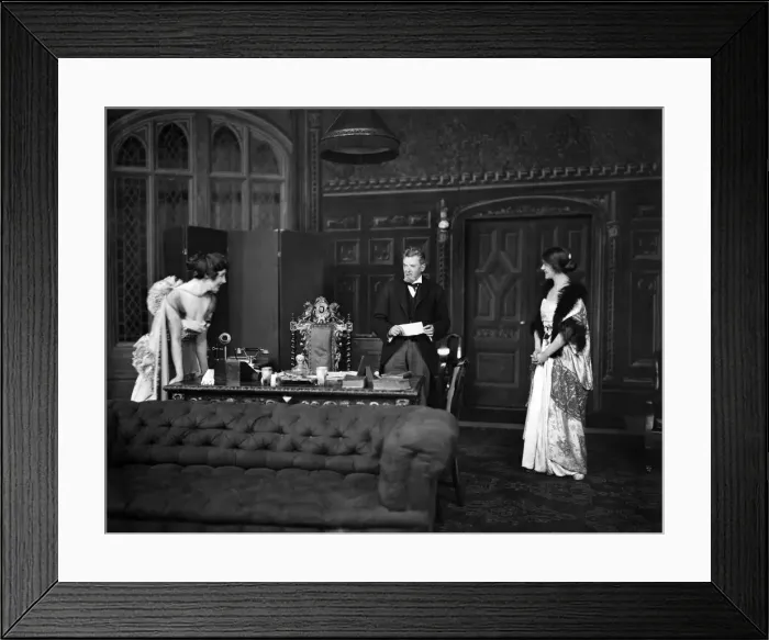 Framed Print : A scene from Mrs. Pretty and the Premier at His Majestys Theatre Framed Print : A scene from Mrs. Pretty and the Premier at His Majestys Theatre