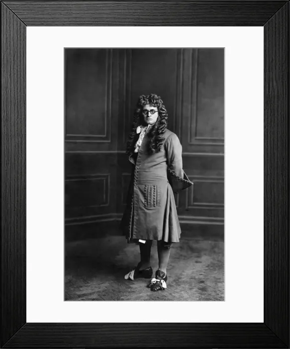 Framed Print : A. E. George seen here as the Music Master'in the play The Perfect Gentleman Framed Print : A. E. George seen here as the Music Master'in the play The Perfect Gentleman
