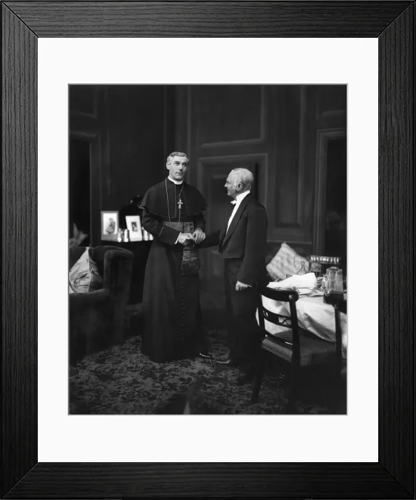 Framed Print : Scene from theatre production of The Cardinals Romance at the Savoy Theatre Framed Print : Scene from theatre production of The Cardinals Romance at the Savoy Theatre