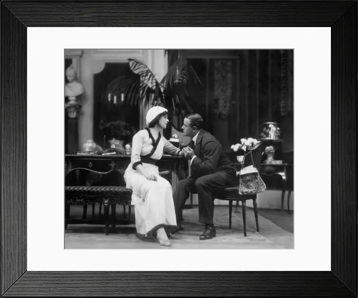 Framed Print : Scene from the theatre production of Ready Money at the New Theatre Framed Print : Scene from the theatre production of Ready Money at the New Theatre