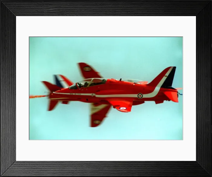 Framed Print : The Red Arrows August 1993 at Wroughton airshow Framed Print : The Red Arrows August 1993 at Wroughton airshow
