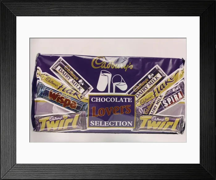 Framed Print : Christmas selection box sweets chocolates Framed Print : Christmas selection box sweets chocolates